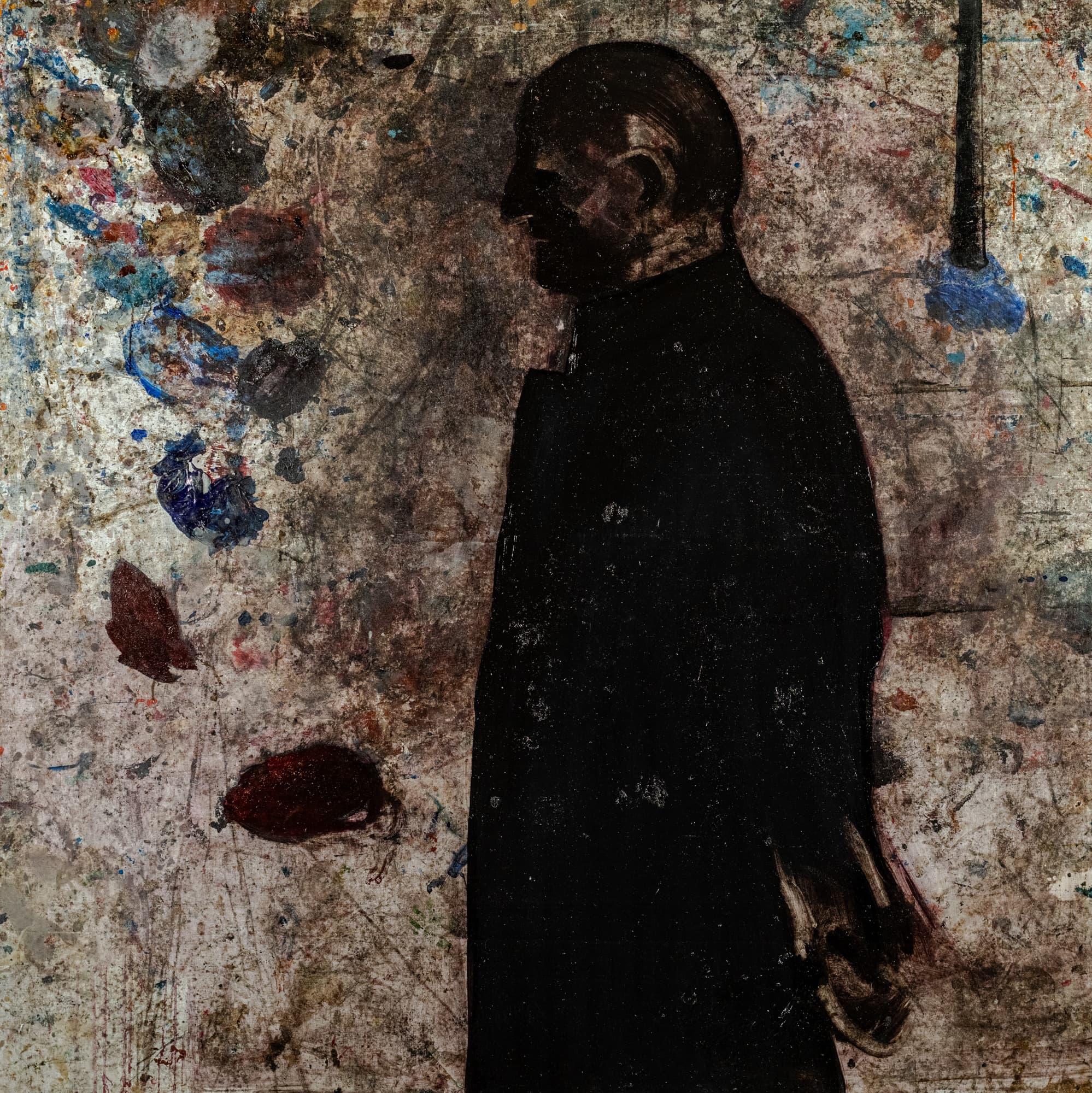 The Man in black - Art Piece